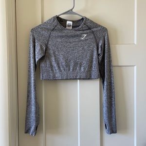 Gymshark vital seamless long sleeve crop top